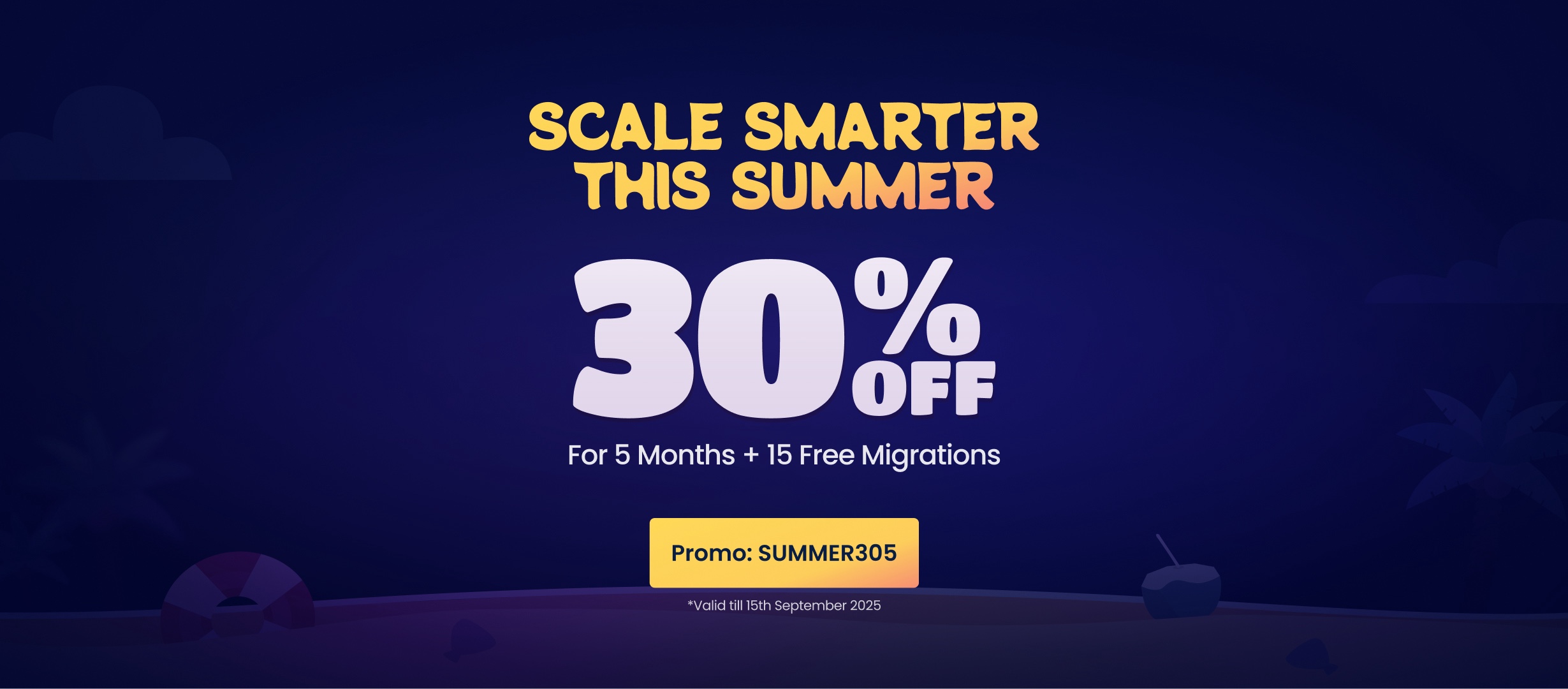 Cloudways Summer Promotion